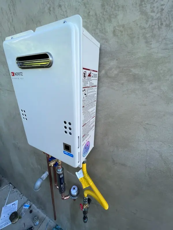 Tankless water heater installation for Solebury homes